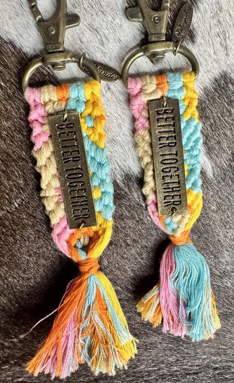 Plunder Better Together Matching Key Chains New Without Tags